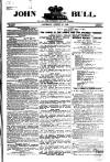 John Bull Saturday 31 August 1867 Page 1