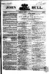 John Bull Saturday 07 March 1868 Page 1