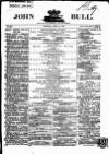 John Bull Saturday 24 April 1869 Page 1