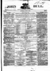 John Bull Saturday 12 June 1869 Page 1