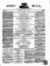 John Bull Saturday 21 August 1869 Page 1