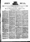 John Bull Saturday 28 August 1869 Page 1