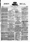 John Bull Saturday 16 October 1869 Page 1
