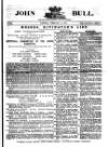 John Bull Saturday 12 February 1870 Page 1