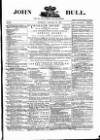 John Bull Saturday 20 January 1872 Page 1