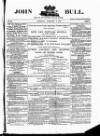 John Bull Saturday 06 February 1875 Page 1