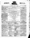 John Bull Saturday 09 September 1876 Page 1