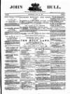 John Bull Saturday 26 July 1879 Page 1