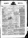 John Bull Saturday 28 February 1880 Page 1