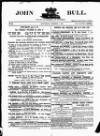 John Bull Saturday 02 October 1880 Page 1