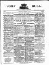 John Bull Saturday 27 November 1880 Page 1