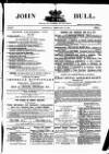 John Bull Saturday 18 February 1882 Page 1
