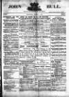 John Bull Saturday 01 March 1884 Page 1