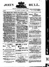 John Bull Saturday 11 October 1890 Page 1