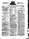 John Bull Saturday 25 October 1890 Page 1
