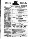 John Bull Saturday 15 November 1890 Page 1