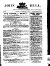 John Bull Saturday 13 December 1890 Page 1