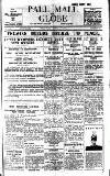 Pall Mall Gazette Wednesday 06 April 1921 Page 1
