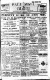Pall Mall Gazette Thursday 08 September 1921 Page 1