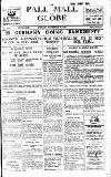 Pall Mall Gazette Tuesday 08 November 1921 Page 1