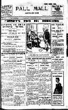Pall Mall Gazette Thursday 01 December 1921 Page 1