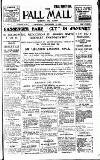 Pall Mall Gazette Wednesday 21 December 1921 Page 1