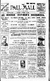 Pall Mall Gazette Tuesday 10 January 1922 Page 1