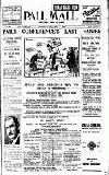 Pall Mall Gazette Thursday 04 January 1923 Page 1