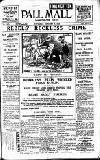 Pall Mall Gazette Saturday 06 January 1923 Page 1