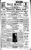 Pall Mall Gazette Friday 08 June 1923 Page 1