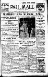 Pall Mall Gazette Thursday 14 June 1923 Page 1