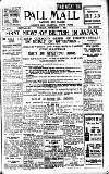 Pall Mall Gazette Tuesday 04 September 1923 Page 1