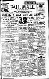 Pall Mall Gazette Thursday 06 September 1923 Page 1