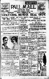 Pall Mall Gazette Monday 10 September 1923 Page 1