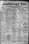 Loughborough Echo Friday 19 January 1912 Page 1