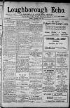 Loughborough Echo Friday 11 October 1912 Page 1