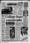 Loughborough Echo Friday 17 October 1986 Page 1