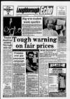 Loughborough Echo Friday 10 November 1989 Page 1