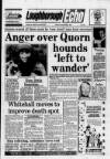 Loughborough Echo Friday 08 December 1989 Page 1