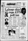 Loughborough Echo Friday 12 January 1990 Page 1