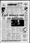 Loughborough Echo Friday 19 January 1990 Page 1