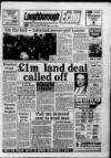 Loughborough Echo Friday 16 November 1990 Page 1