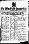 Weekly Casualty List (War Office & Air Ministry ) Tuesday 09 October 1917 Page 1