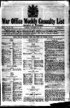 Weekly Casualty List (War Office & Air Ministry ) Tuesday 06 November 1917 Page 1
