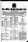 Weekly Casualty List (War Office & Air Ministry ) Tuesday 13 November 1917 Page 1