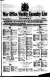 Weekly Casualty List (War Office & Air Ministry ) Tuesday 20 November 1917 Page 1