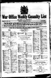 Weekly Casualty List (War Office & Air Ministry ) Tuesday 18 December 1917 Page 1