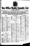 Weekly Casualty List (War Office & Air Ministry ) Tuesday 14 May 1918 Page 1