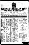 Weekly Casualty List (War Office & Air Ministry )