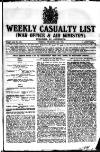 Weekly Casualty List (War Office & Air Ministry ) Tuesday 24 December 1918 Page 1